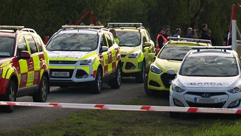 Gardaí and emergency services are at the scene