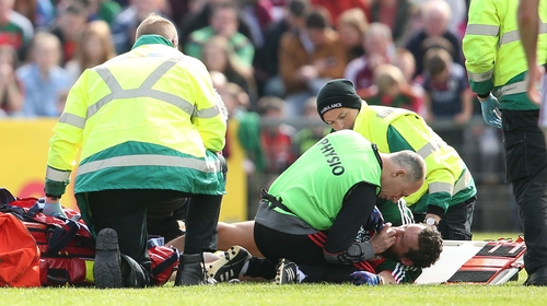 'I saw his leg and it didn't look great'