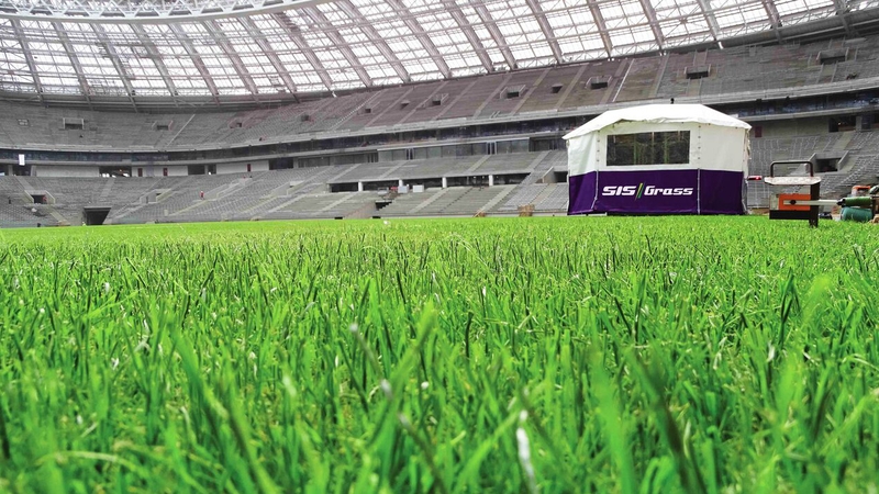 This year is the first time a World Cup Final has been played on anything but all-natural grass
