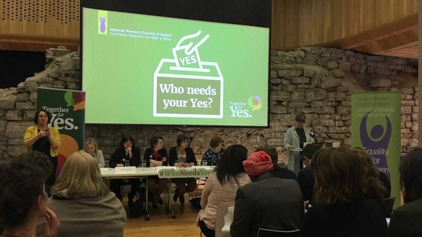 The NWCI began its 'Who needs your Yes' campaign this morning