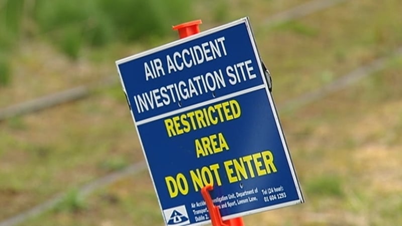 The light aircraft crashed into a forested peat bog at Ballaghassan, Co Offaly
