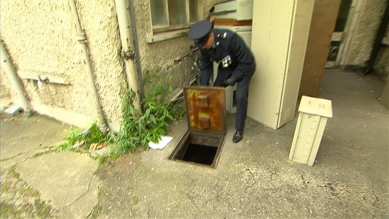 People were hanged at the building during its time as a bishop's palace, their bodies dropped into a sixty-foot well