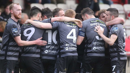 Dundalk were very impressive at the Brandywell