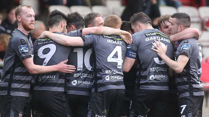 Dundalk were very impressive at the Brandywell