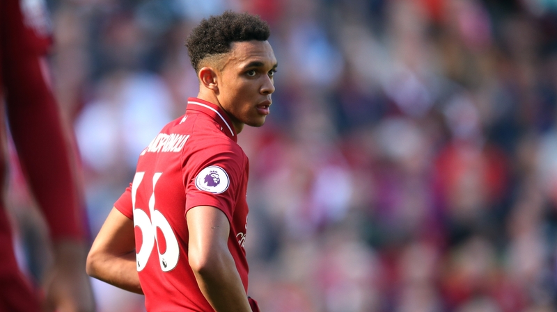 The full-back made 32 appearances for Liverpool this season but is yet to make his international debut