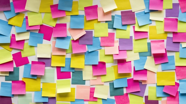 The little sticky notes have made their way into the Museum of Modern Art in New York.