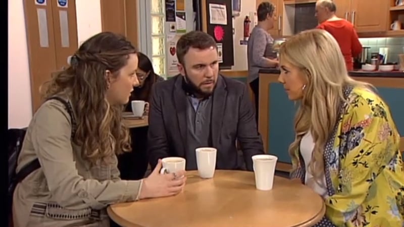 Decco tells Sash and Charlotte the murder weapon is missing on Fair City
