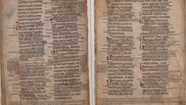 A manuscript detailing bee-keeping laws