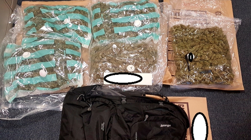 The drug was recovered when two men were arrested on Parnell Street in the city