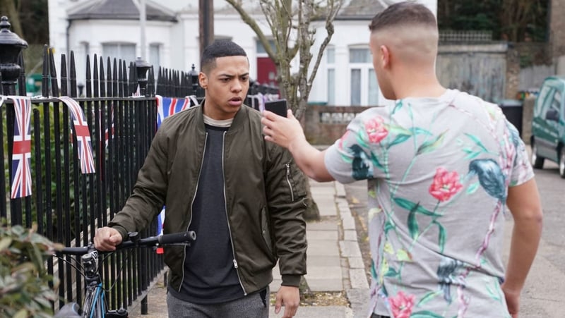 Keegan steals a bike