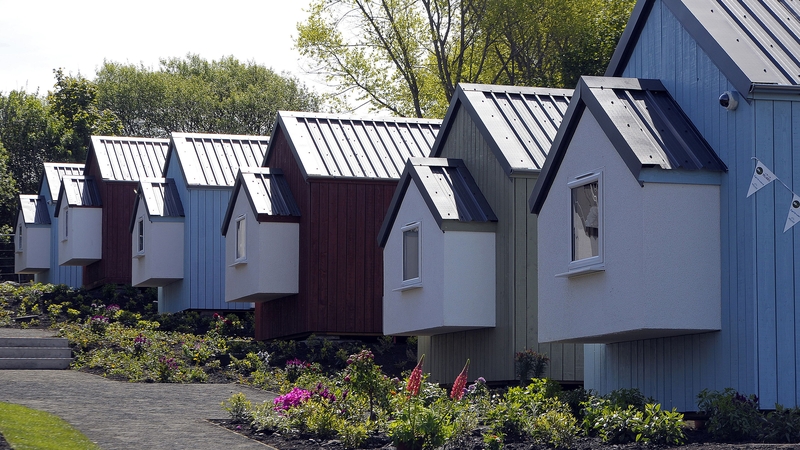 The transportable huts are on council land until the land needs to be developed