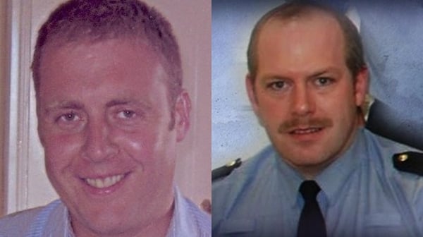 Detective Garda Adrian Donohoe and Garda Tony Golden