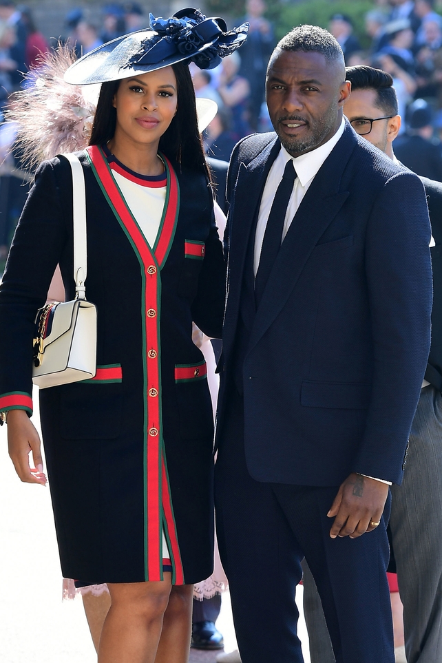 Sabrina Dhowre and Idris Elba