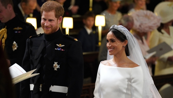 Prince Harry and Meghan Markle married in Winsdor today