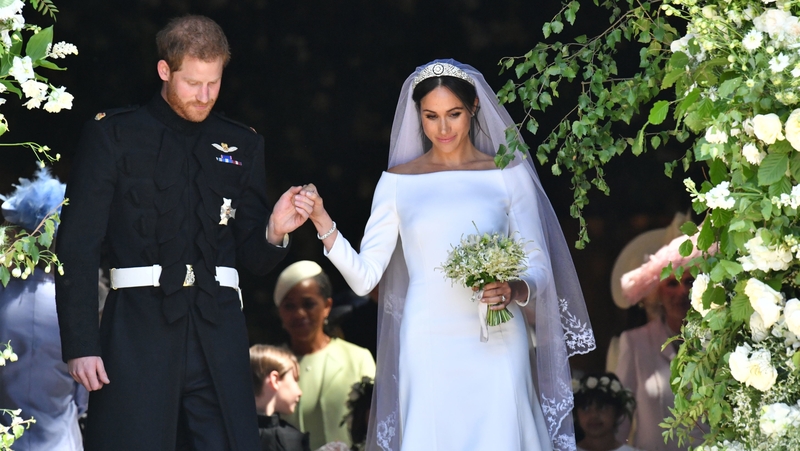 Meghan Markle and Britain's Prince Harry married under two years ago