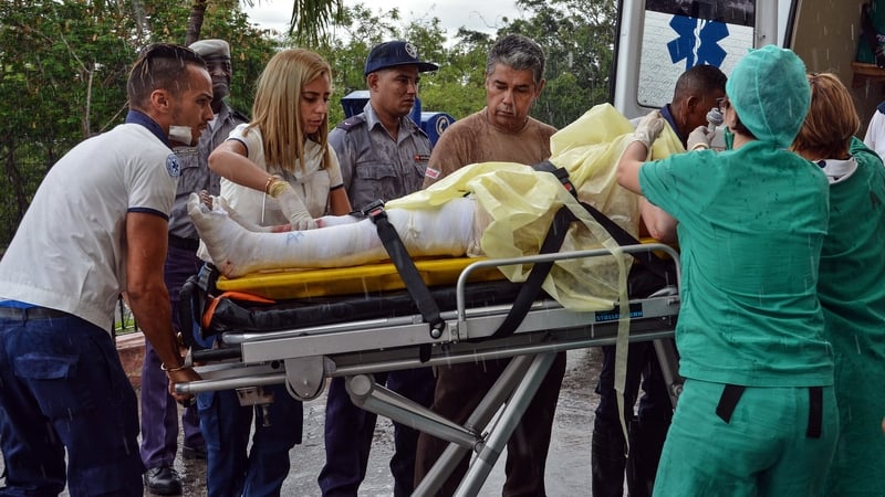 Grettel Landrove was one of three women to have survived the air crash