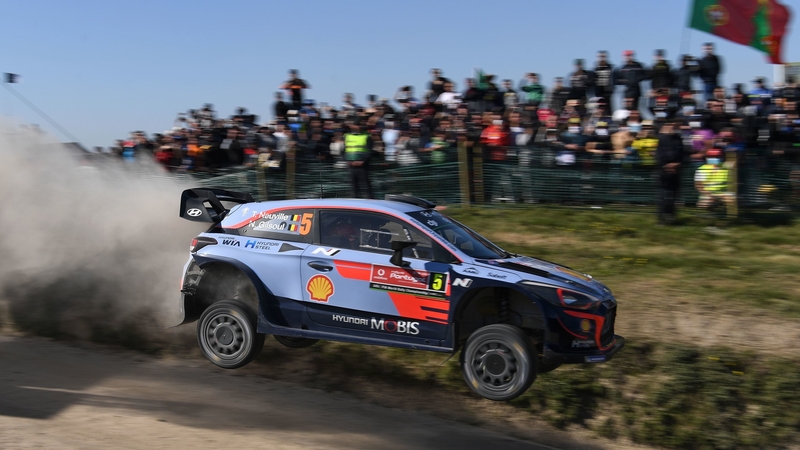 Thierry Neuville held on to take the Rally Portugal