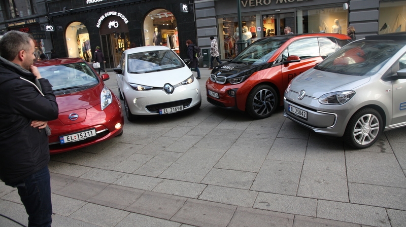 Norwegians are expected to buy 50,000 electric cars this year.