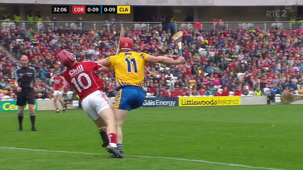 John Conlon's challenge on his Cork opponent