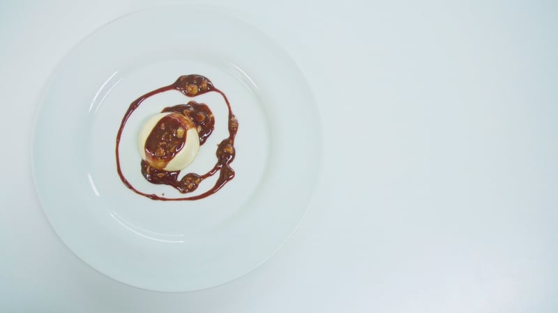 Rory O'Connell's Roasted Hazelnut Panna Cotta