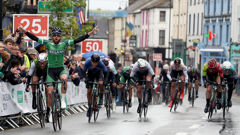 Robert John McCarthy of the Ireland National Team took the second stage of the Rás in Tipperary