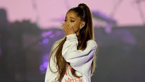 Ariana Grande - "I love you with all of me and am sending you all of the light and warmth I have to offer on this challenging day"