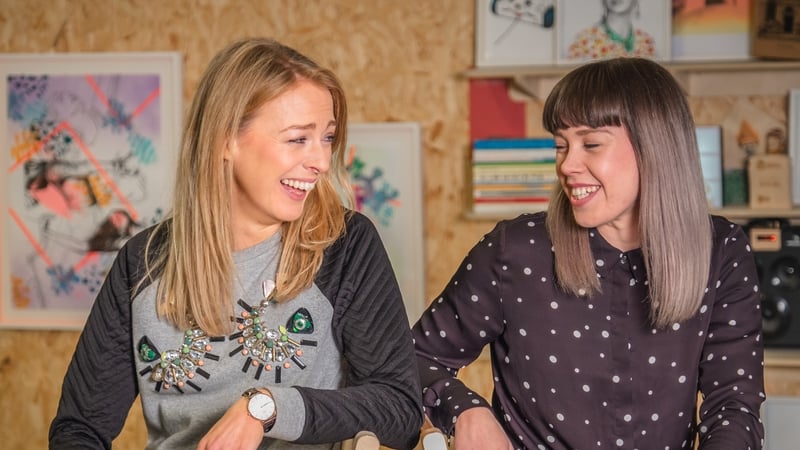 Illustrator Jill Deering and printmaker Gillian Henderson, AKA Jill & Gill.