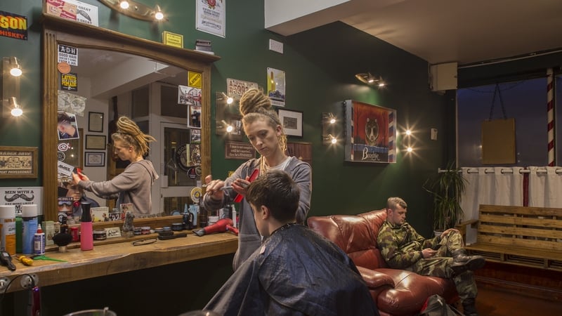 Free Market: Bunclody, Co. Wexford, from a photographic study by Paul Tierney