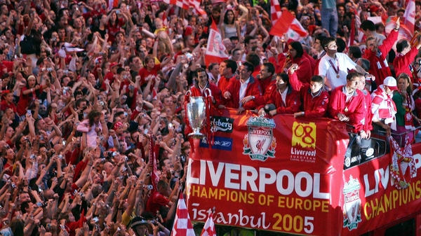 Liverpool return with the champions League in 2005