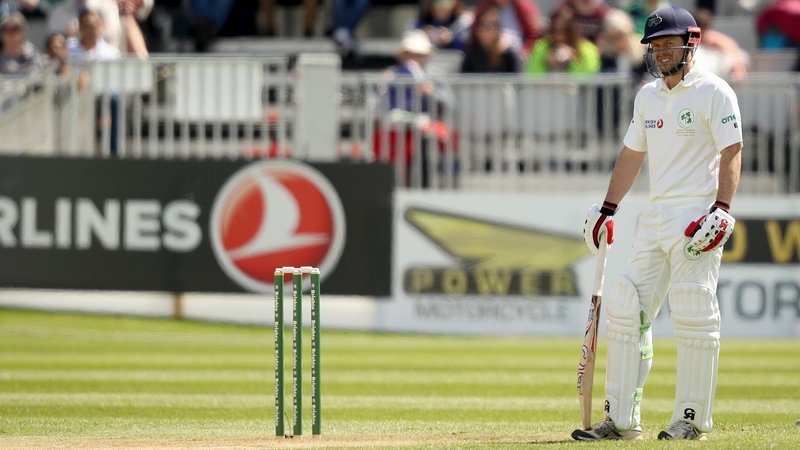 Ed Joyce played in Ireland's first ever Test against Pakistan