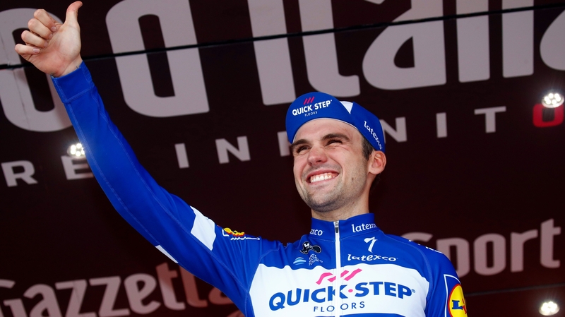 Max Schachmann celebrates his success