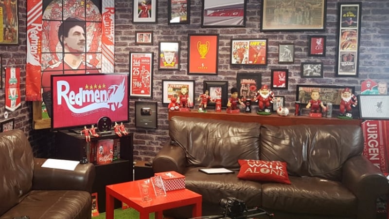 The Redmen TV studio