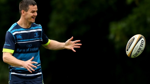 Johnny Sexton returns from injury to take his place at out-half