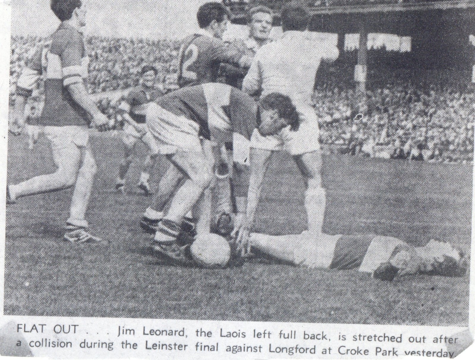 There was no feigning injury in the 1960s (Longford Leader)