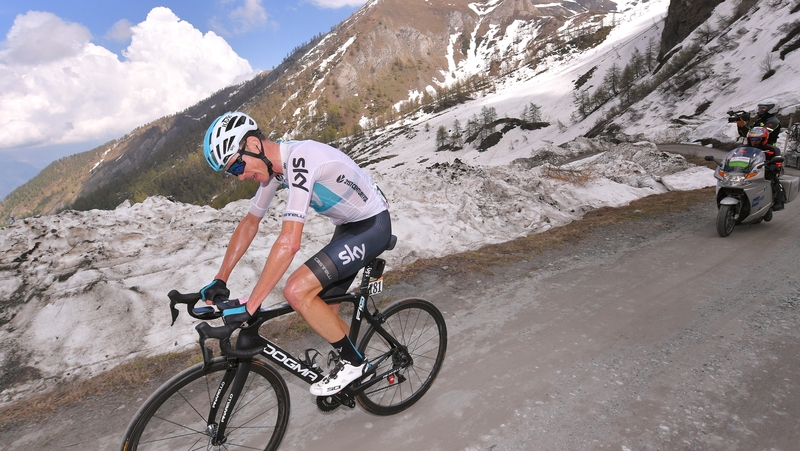 Chris Froome made an early attack