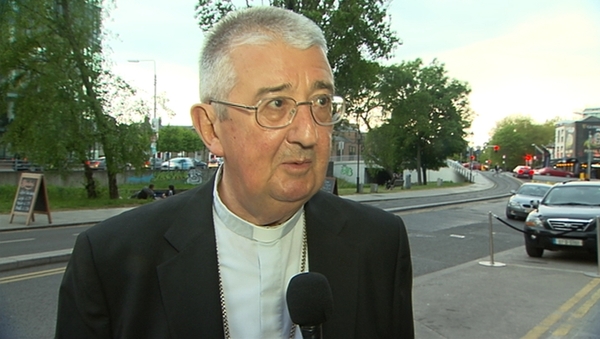 The Archbishop says it is 'regrettable that Minister Madigan used this occasion to push a particular agenda'