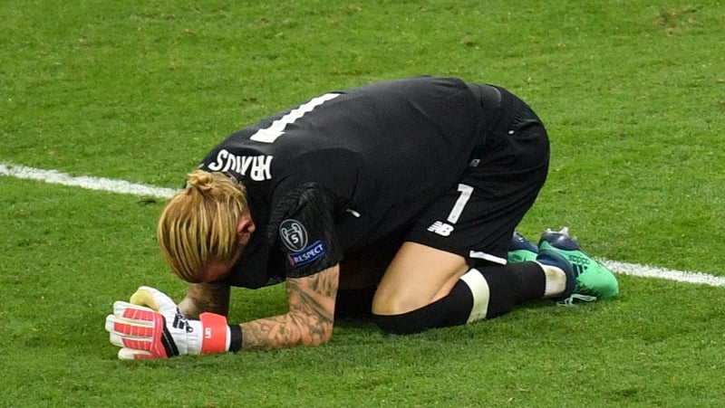 Loris Karius was to blame for two of Real Madrid's goals