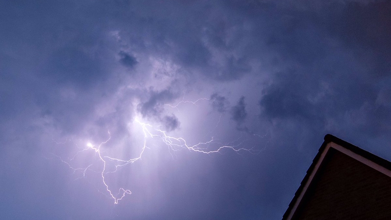 Lightning strikes and thunderstorm in Britain led to the cancellation and delays of flights (Pic: Karl McCarthy)