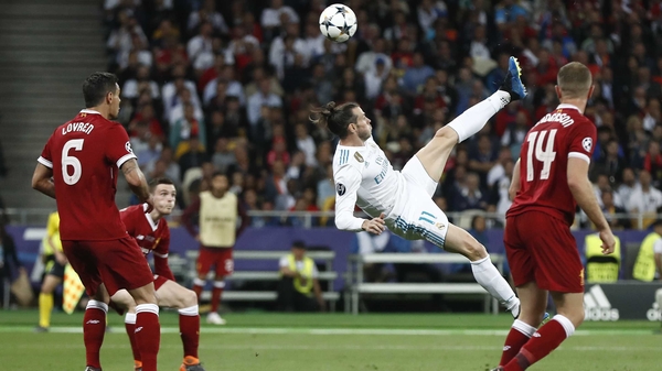 Gareth Bale scored a memorable goal for Real Madrid in last season's Champions League final