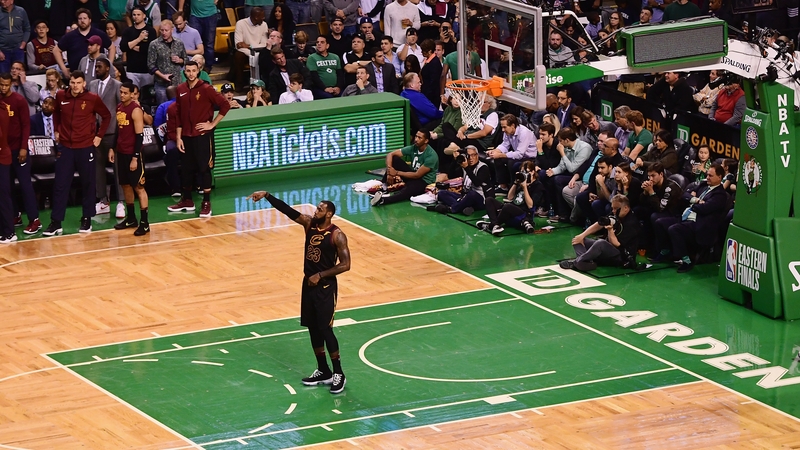LeBron James was the star of the show