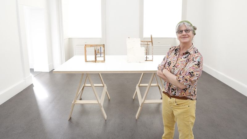 Artist Helen O'Leary at IMMA