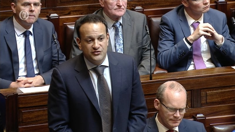 Leo Varadkar said the Dáil will be extended into the summer recess