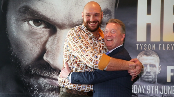 Tyson Fury will fight under Frank Warren on his return