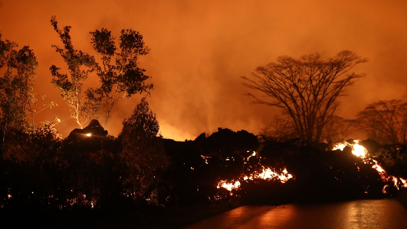 The volcano began erupting in early May