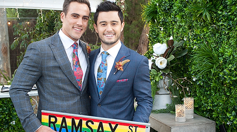 Aaron and David's big day has finally arrived!