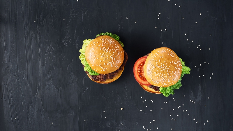 Venison Burgers with Red Pepper and Onion Salsa