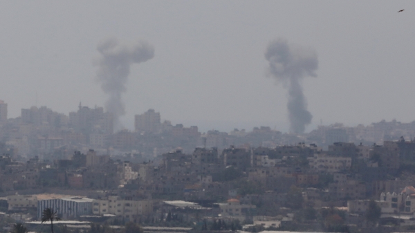 A rocket attack causes damage near the border with Gaza, in southern Israel