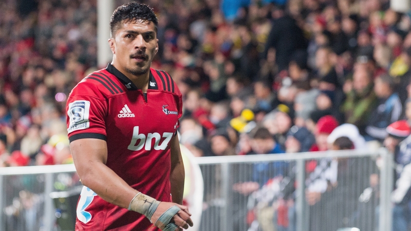 Pete Samu in action for the Crusaders