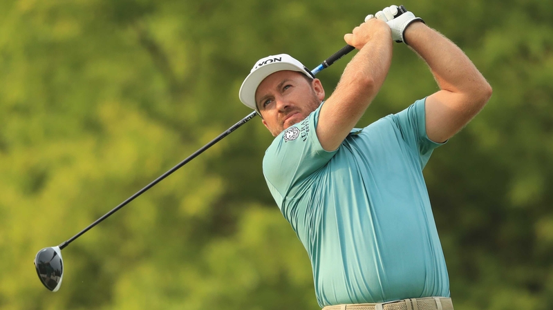 Graeme McDowell is three off the lead