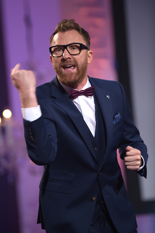 Host Jason Byrne